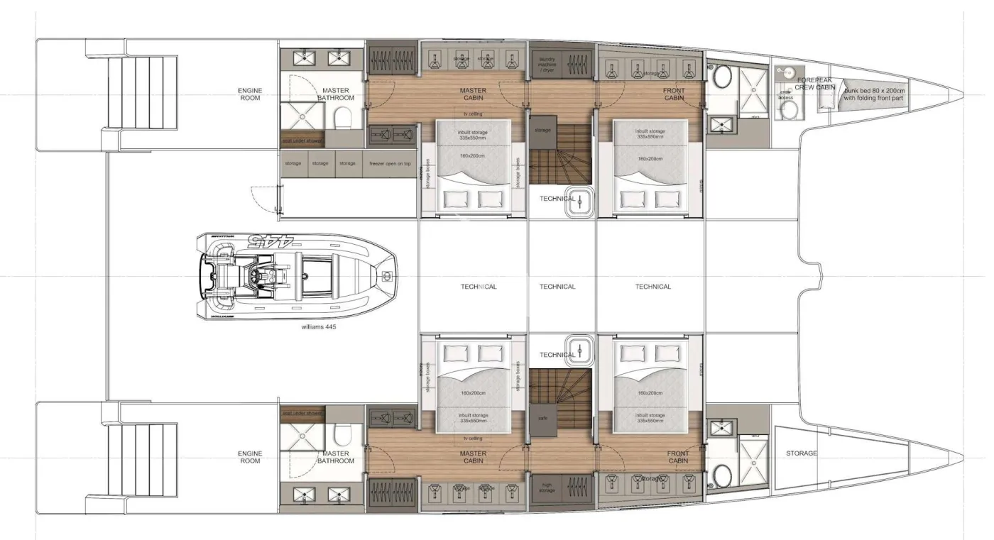 Yacht Layout
