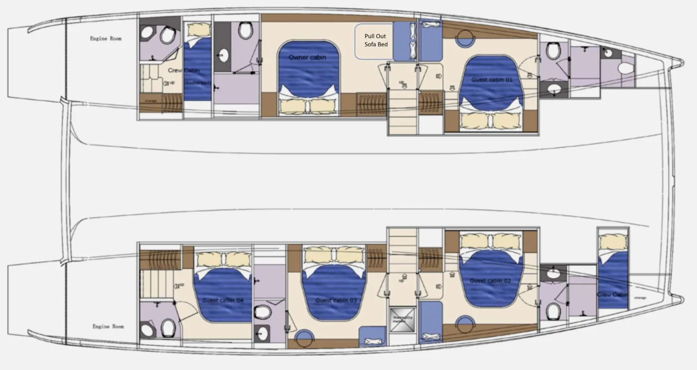 Yacht Layout