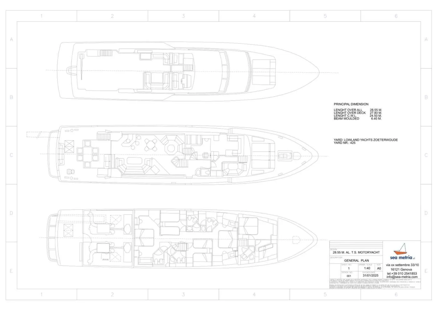 Yacht Layout