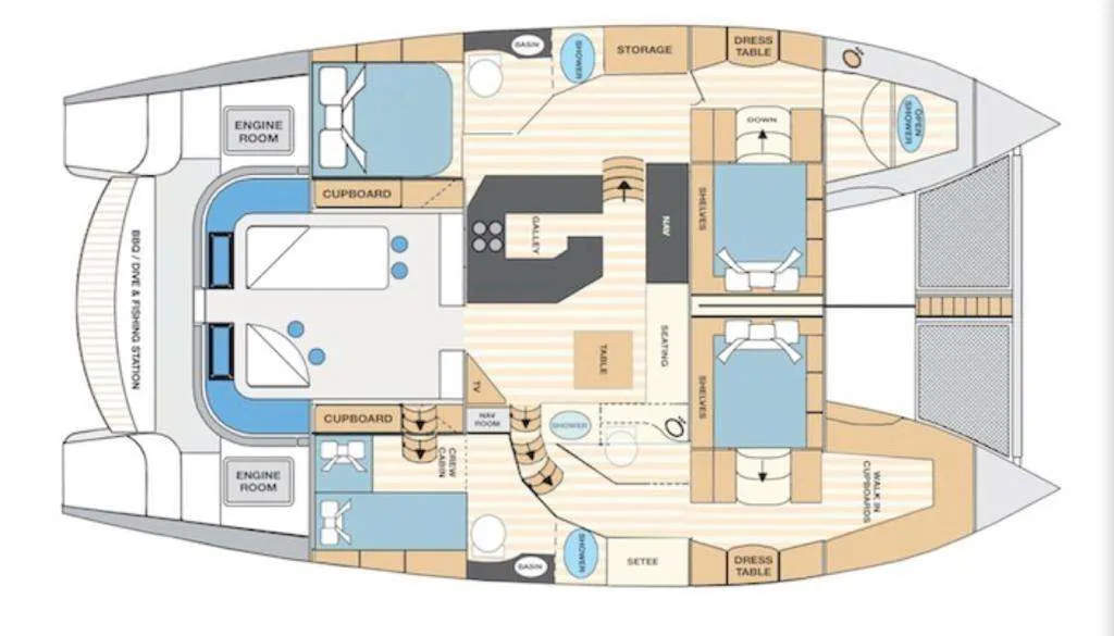 Yacht Layout