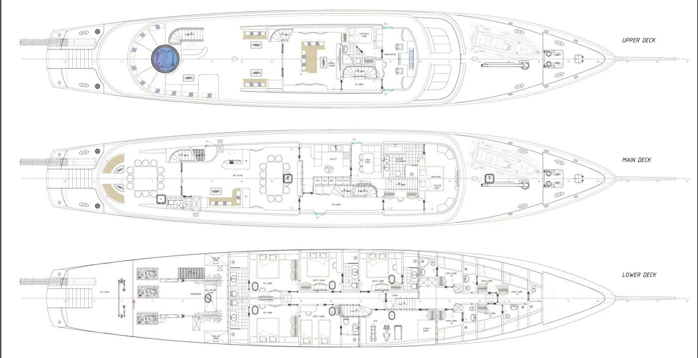 Yacht Layout
