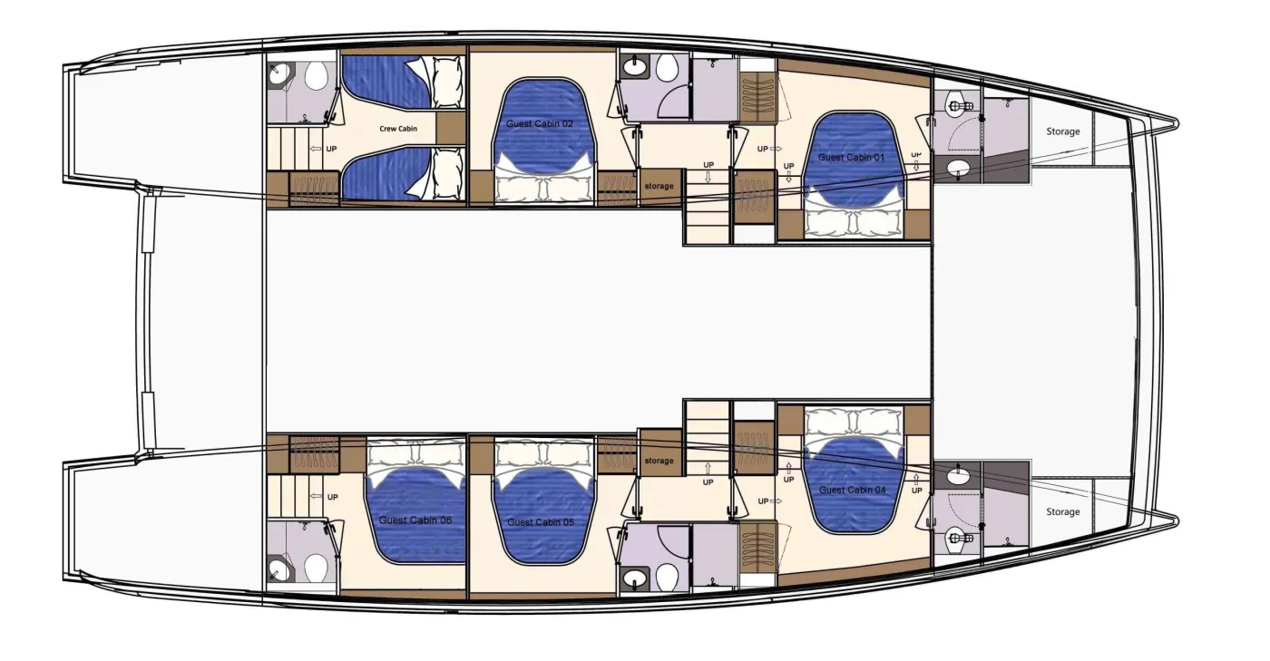 Yacht Layout