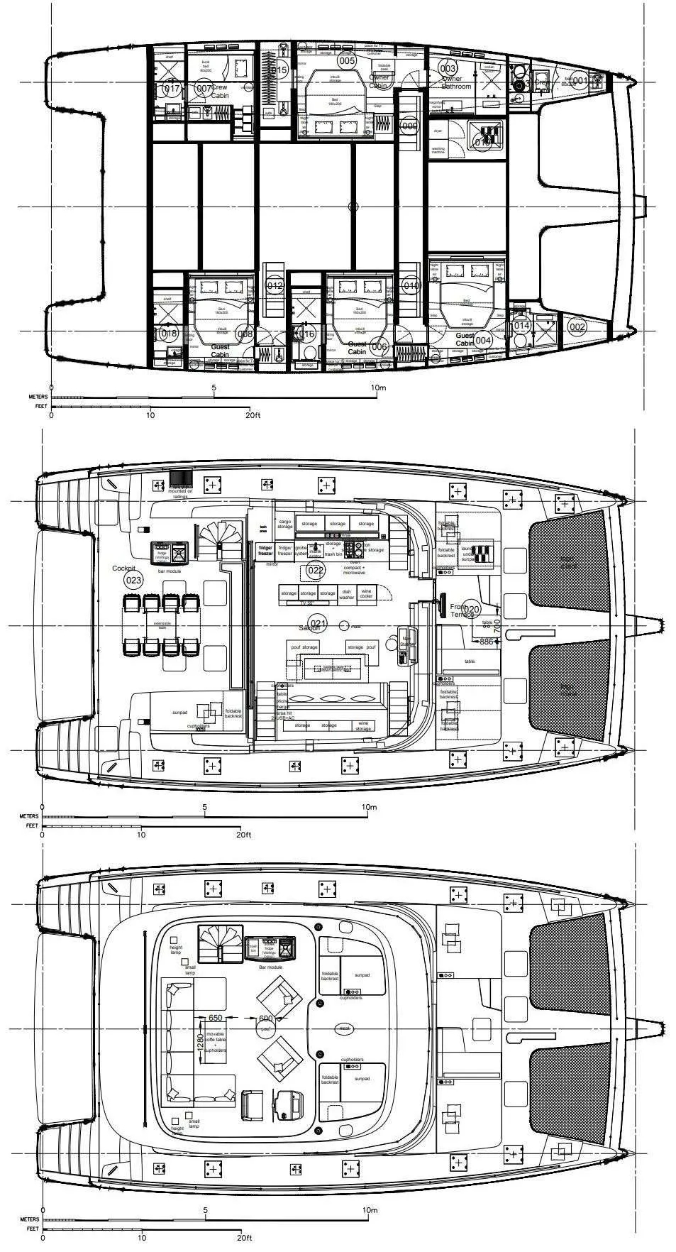 Yacht Layout